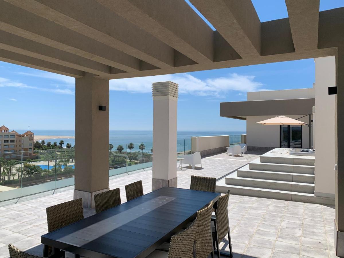 Penthouse With Wide Terrace Next To The Ocean Apartment Huelva Luaran gambar