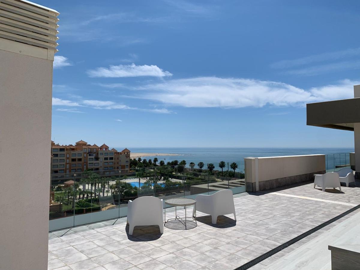 Penthouse With Wide Terrace Next To The Ocean Apartment Huelva Luaran gambar